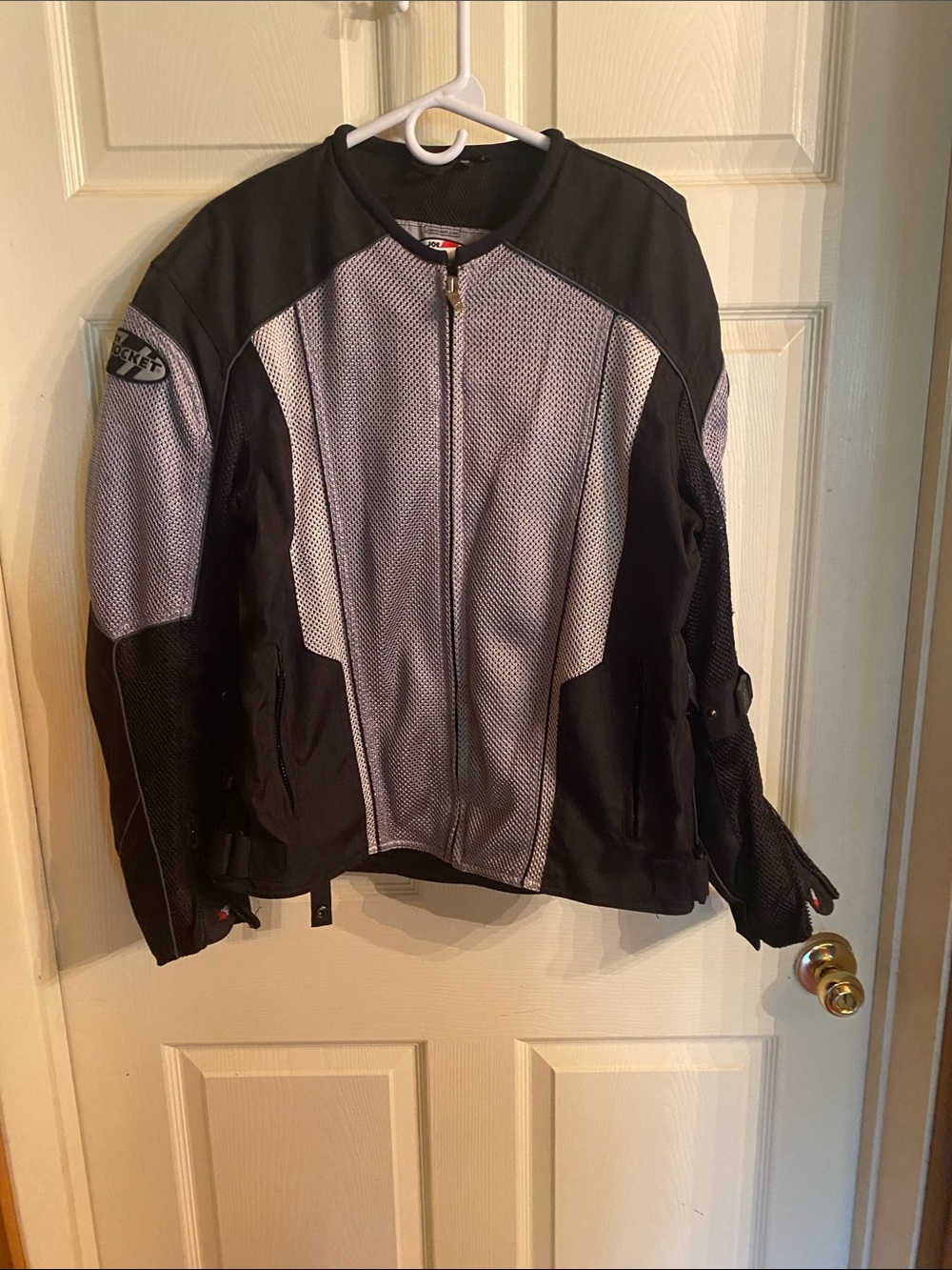 Joe Rocket Black and Gray Mesh Riding Jacket